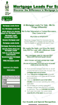 Mobile Screenshot of mortgageleadsforsale.com